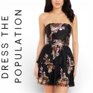 dress the population antonia dress For Love & Lemons Antonia Mini Dress